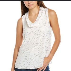 Vince Camuto cowl neck blouse. Perfect on its own or under a blazer. NWT